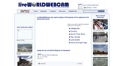 Desktop Screenshot of liveworldwebcam.net